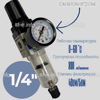 Фильтр масловлагоотделитель AW2000 -02 - st-e.info - Балашиха