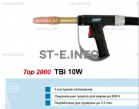 Горелка для полуавтоматической сварки TBiP 10W-black-RWZ (Pistol handle/straight), длина 5 м. - st-e.info - Балашиха