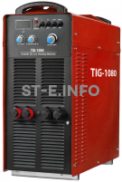 Сварочный аппарат для аргонодуговой сварки TIG-1080 - st-e.info - Балашиха
