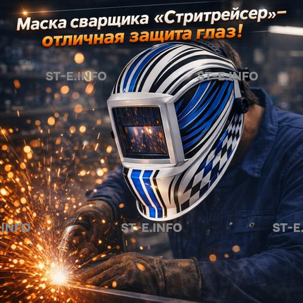 Маска сварщика хамелеон "Стритрейсер" (YXE-958I PRO) - st-e.info - Балашиха