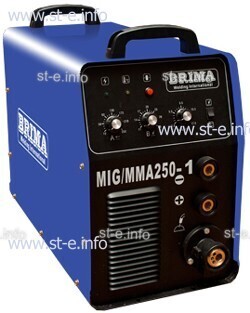Сварочный инверторный полуавтомат BRIMA MIG/MMA 250-1 (220) - st-e.info - Балашиха